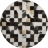 Dalyn Bozeman BM10 Black Rug round rug