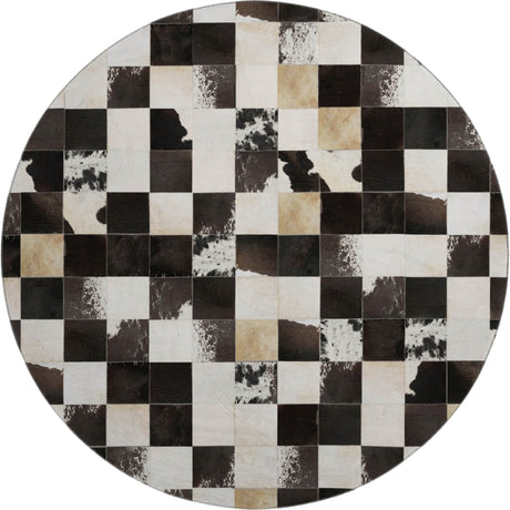 Dalyn Bozeman BM10 Black Rug round rug