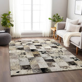Dalyn Bozeman BM10 Cream Rug shown in a room