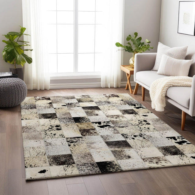 Dalyn Bozeman BM10 Cream Rug shown in a room