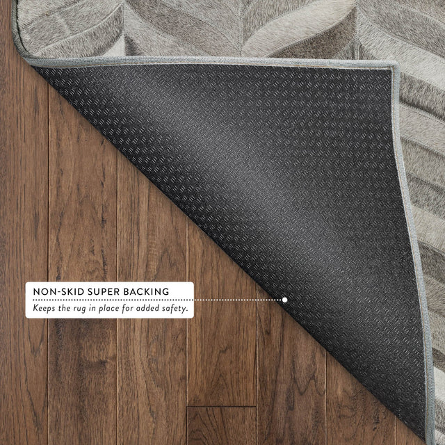 Dalyn Bozeman BM11 Gray Rug backing detail