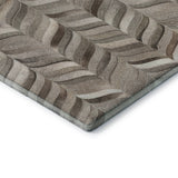 Dalyn Bozeman BM11 Gray Rug corner detail