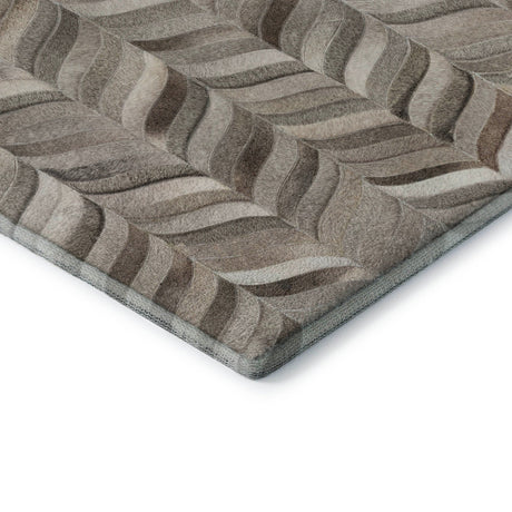 Dalyn Bozeman BM11 Gray Rug corner detail