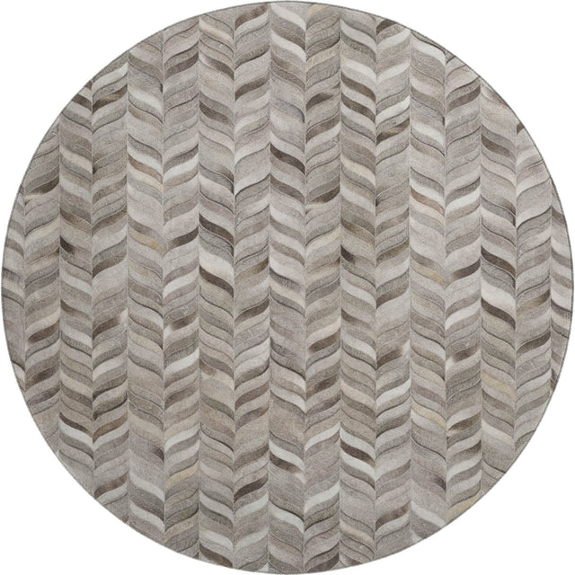 Dalyn Bozeman BM11 Gray Rug round rug