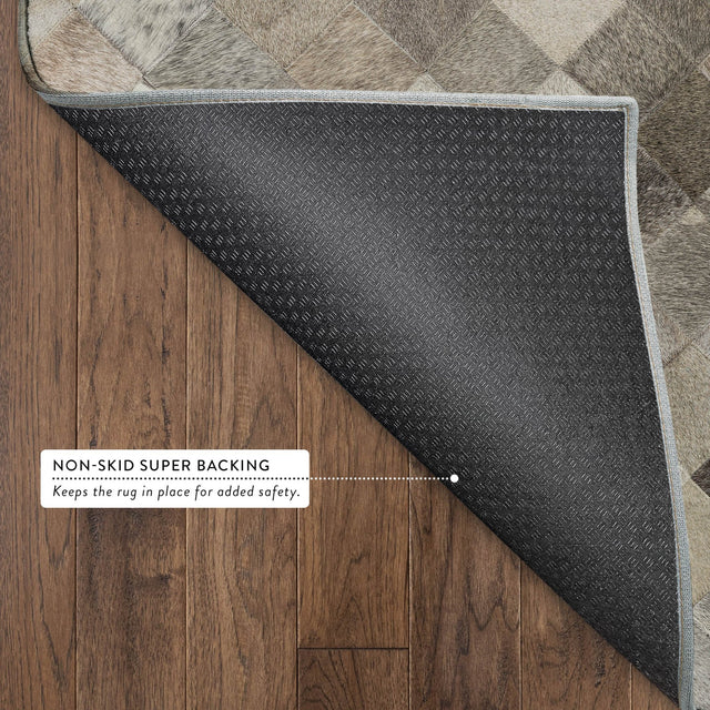 Dalyn Bozeman BM2 Gray Rug backing detail