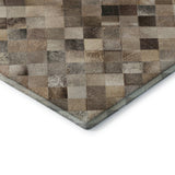 Dalyn Bozeman BM2 Gray Rug corner detail