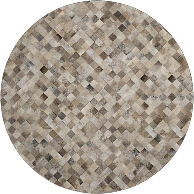 Dalyn Bozeman BM2 Gray Rug round rug