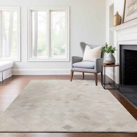 Dalyn Bozeman BM2 Linen Rug shown in a room