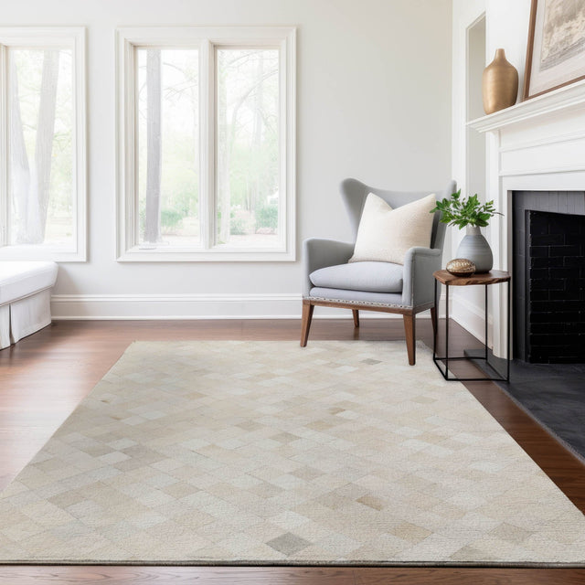 Dalyn Bozeman BM2 Linen Rug shown in a room