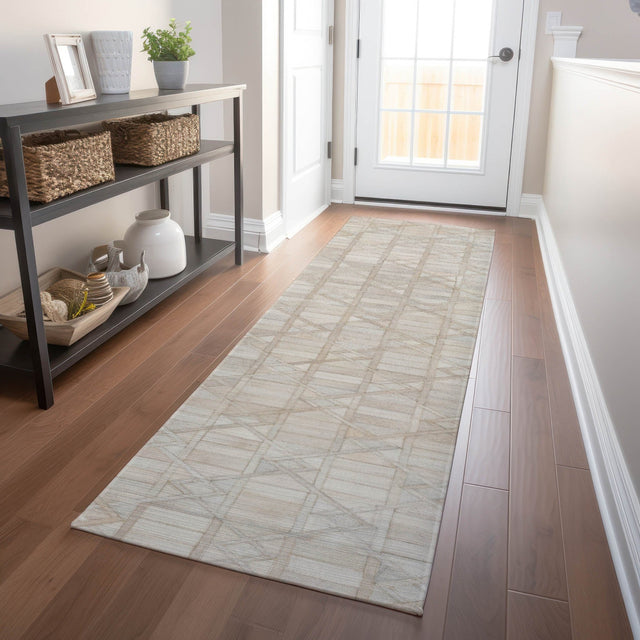 Dalyn Bozeman BM4 Linen Rug shown in a room