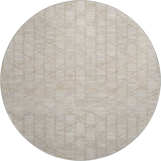 Dalyn Bozeman BM4 Linen Rug round rug