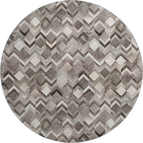 Dalyn Bozeman BM5 Gray Rug round rug