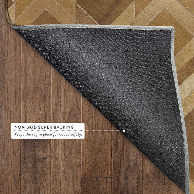 Dalyn Bozeman BM5 Rust Rug backing detail