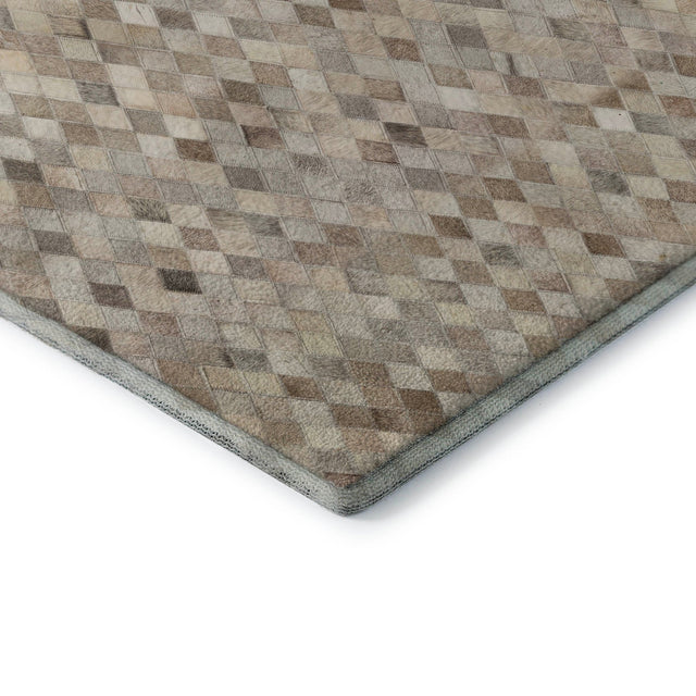Dalyn Bozeman BM6 Gray Rug corner detail