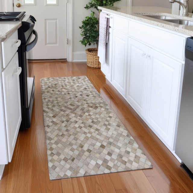 Dalyn Bozeman BM6 Gray Rug shown in a room