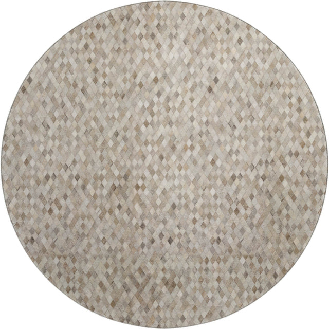 Dalyn Bozeman BM6 Gray Rug round rug