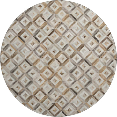 Dalyn Bozeman BM7 Gray Rug round rug