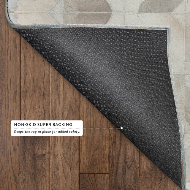 Dalyn Bozeman BM8 Linen Rug backing detail
