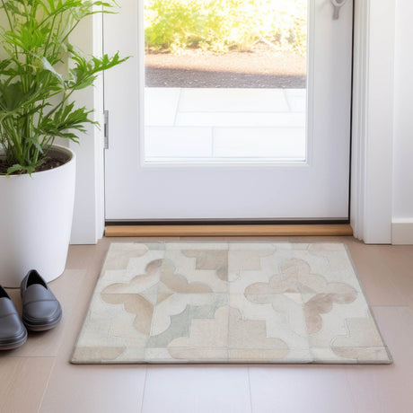 Dalyn Bozeman BM8 Linen Rug shown in a room