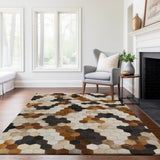Dalyn Bozeman BM9 Dune Rug shown in a room