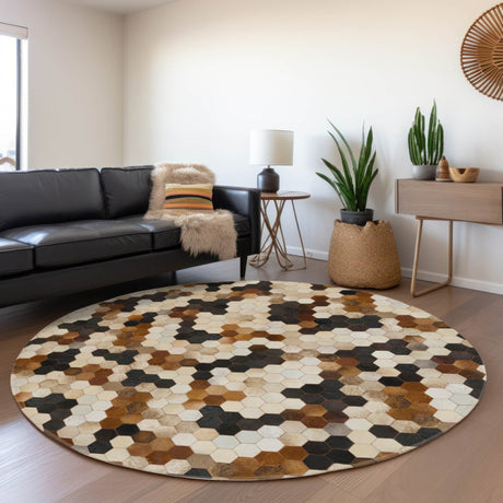 Dalyn Bozeman BM9 Dune Rug shown in a room