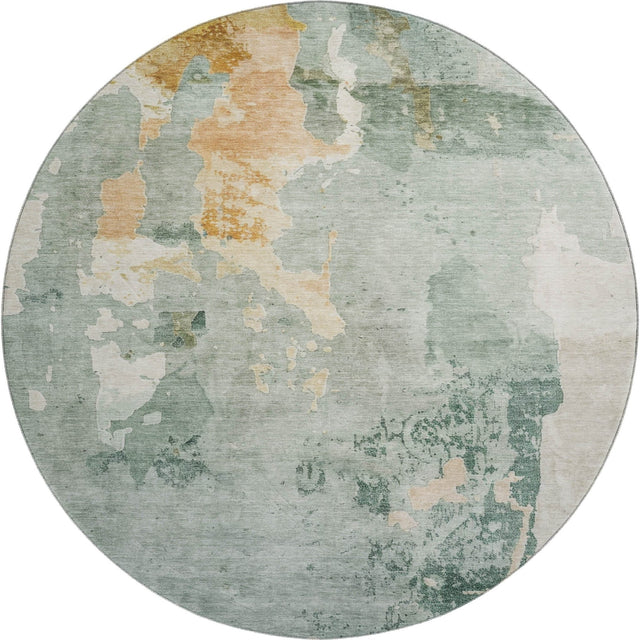 Dalyn Bresca BC1 Seafoam Rug round rug