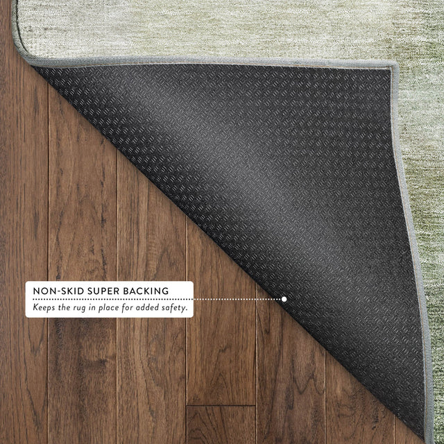 Dalyn Bresca BC2 Aloe Rug backing detail