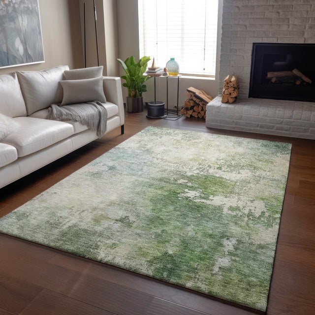 Dalyn Bresca BC2 Aloe Rug shown in a room