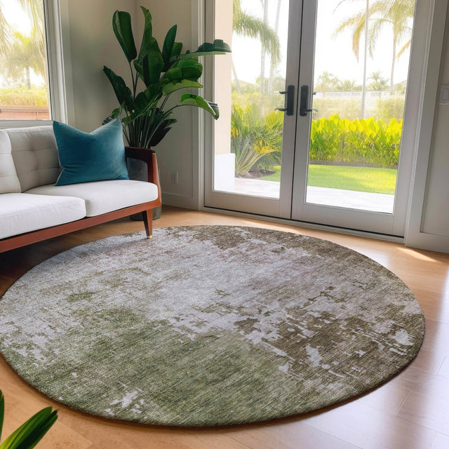 Dalyn Bresca BC3 Brown Rug shown in a room