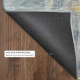 Dalyn Bresca BC4 Linen Rug backing detail