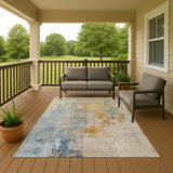 Dalyn Bresca BC4 Linen Rug outdoor lifestyle image