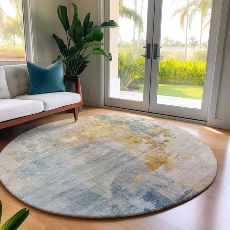Dalyn Bresca BC4 Linen Rug shown in a room