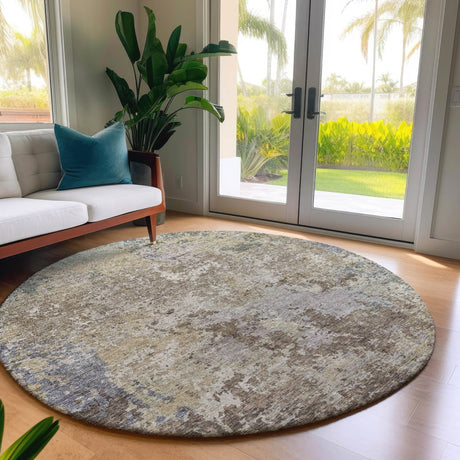 Dalyn Bresca BC6 Beige Rug shown in a room