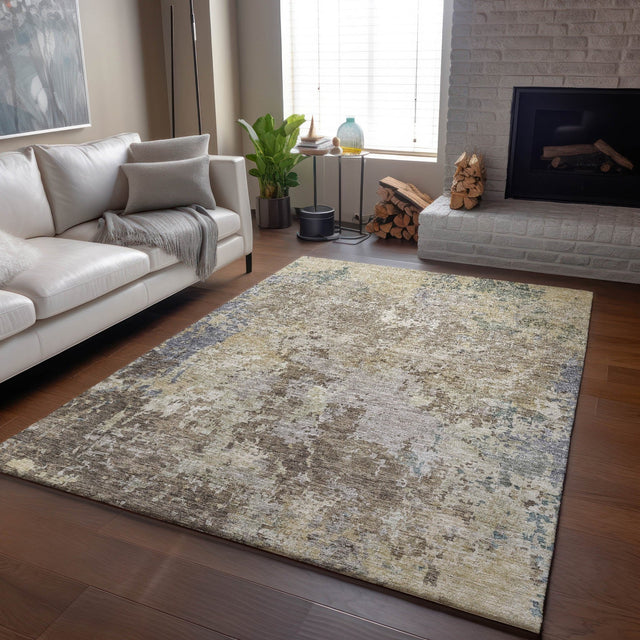 Dalyn Bresca BC6 Beige Rug shown in a room
