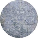 Dalyn Bresca BC6 Blue Rug round rug