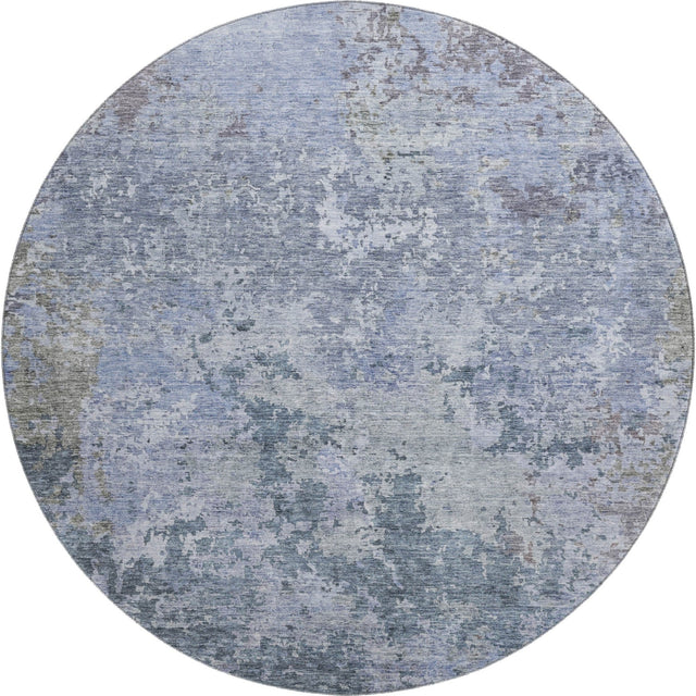 Dalyn Bresca BC6 Blue Rug round rug
