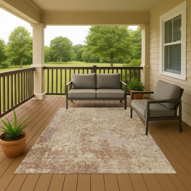 Dalyn Bresca BC6 Copper Rug outdoor lifestyle image