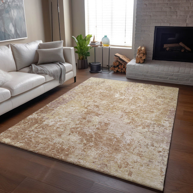 Dalyn Bresca BC6 Copper Rug shown in a room