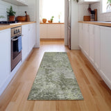 Dalyn Bresca BC6 Green Rug shown in a room
