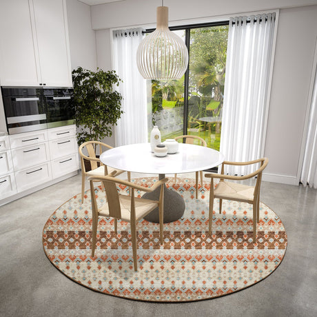 Dalyn Brisbane BR1 Mocha Rug shown in a room