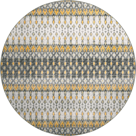 Dalyn Brisbane BR1 Pewter Rug round rug