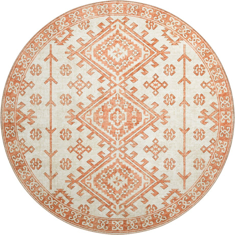 Dalyn Brisbane BR2 Ivory Rug round rug