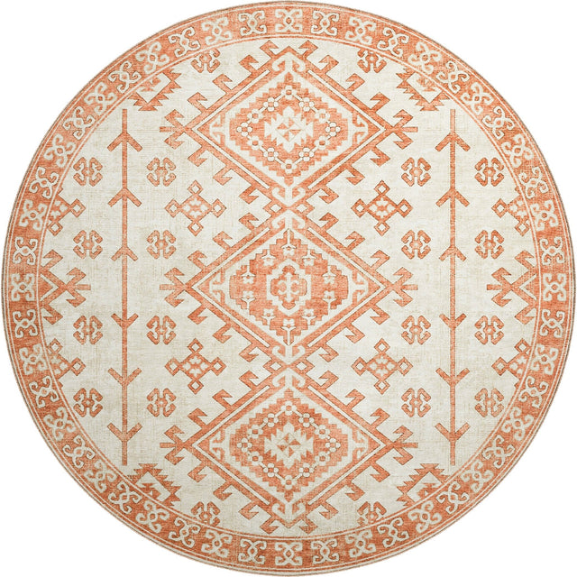 Dalyn Brisbane BR2 Ivory Rug round rug