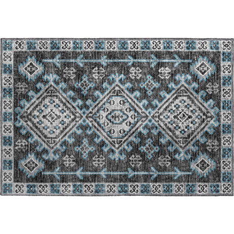 Dalyn Brisbane BR2 Midnight Rug rectangular rug
