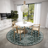 Dalyn Brisbane BR2 Midnight Rug shown in a room