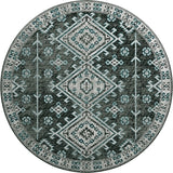 Dalyn Brisbane BR2 Midnight Rug round rug