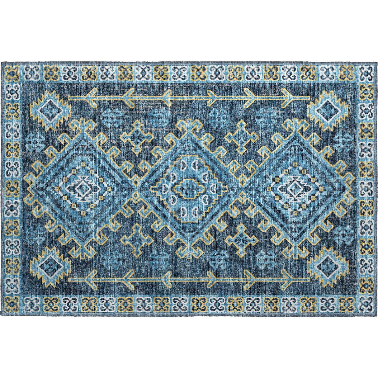 Dalyn Brisbane BR2 Navy Rug rectangular rug
