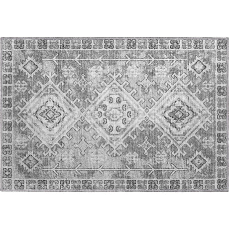Dalyn Brisbane BR2 Silver Rug rectangular rug