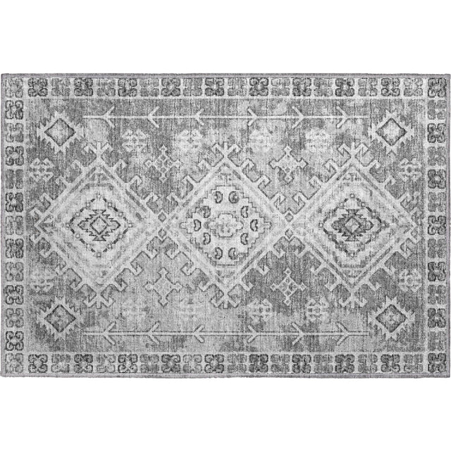 Dalyn Brisbane BR2 Silver Rug rectangular rug