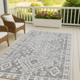 Dalyn Brisbane BR2 Silver Rug outdoor lifestyle image